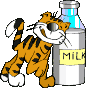 Et moi aussi j'adore le lait!